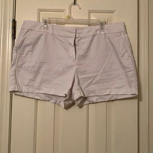 Loft White Shorts